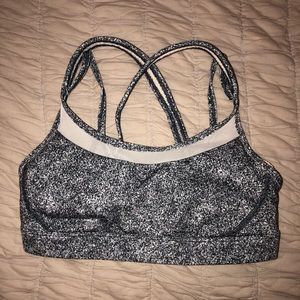 Lululemon gray sports bra